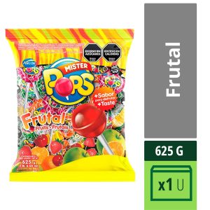 Chupetin Mister Pops Frutal X 625 G