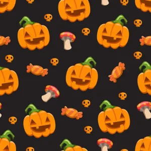 Patrón De Halloween Para Sublimar 14