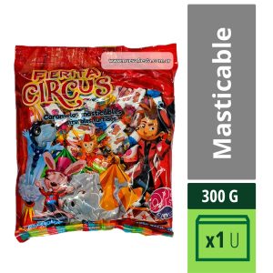 Caramelo Masticable Fierita Circus X 300 G