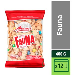 Galletitas Mauri Fauna X 400 G
