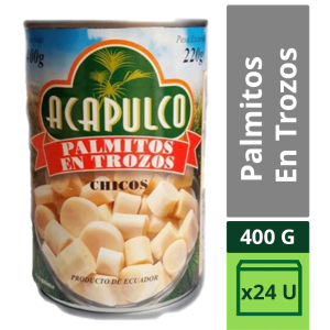 Palmitos En Trozos Acapulco X 400 G