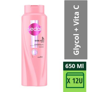 Shampoo Sedal Luminous Uv Glycol + Vita C X 650 ML