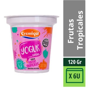 Yogur Cremigal Frutas Tropicales Batido X 120 Gr
